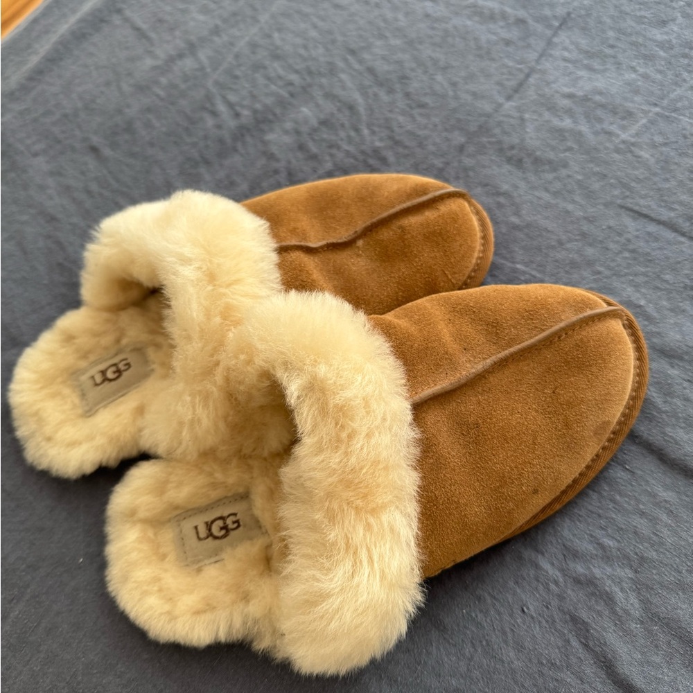 UGG Chestnut Scuffette II Slippers